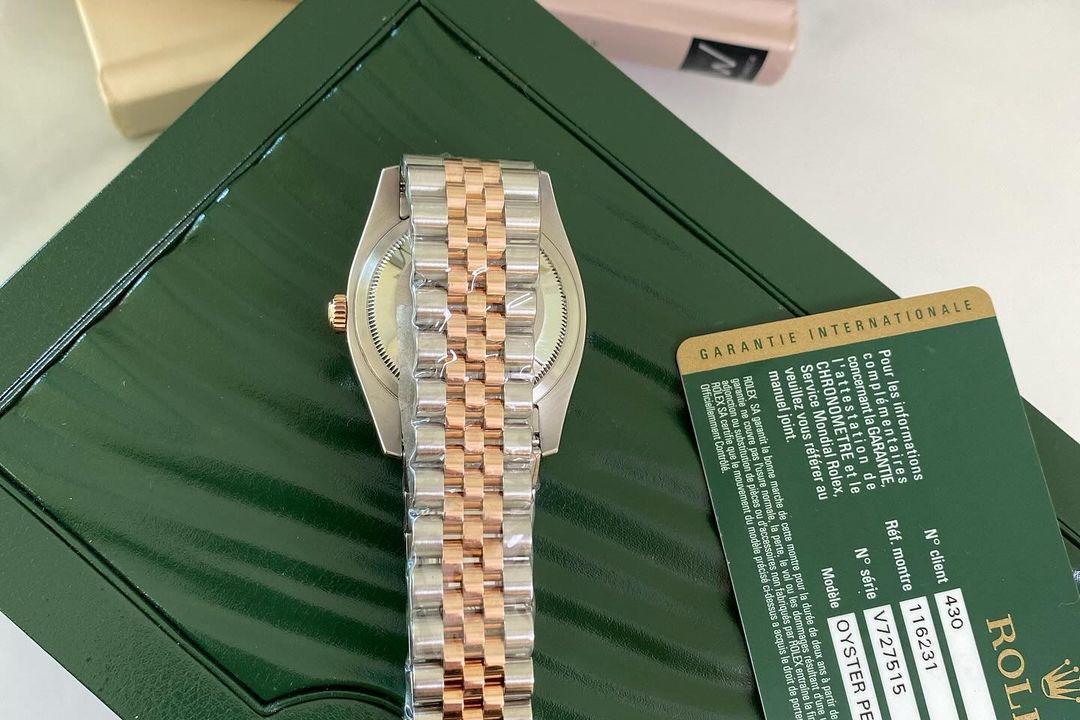 R Datejust Pink Anniversary Diamond Dial