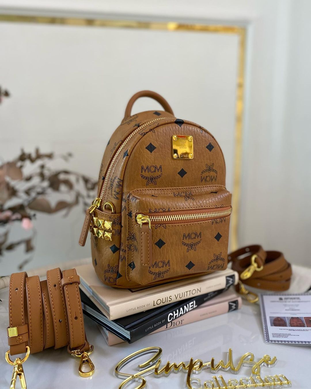 MCM Mini Stark BeBe Boo Backpack