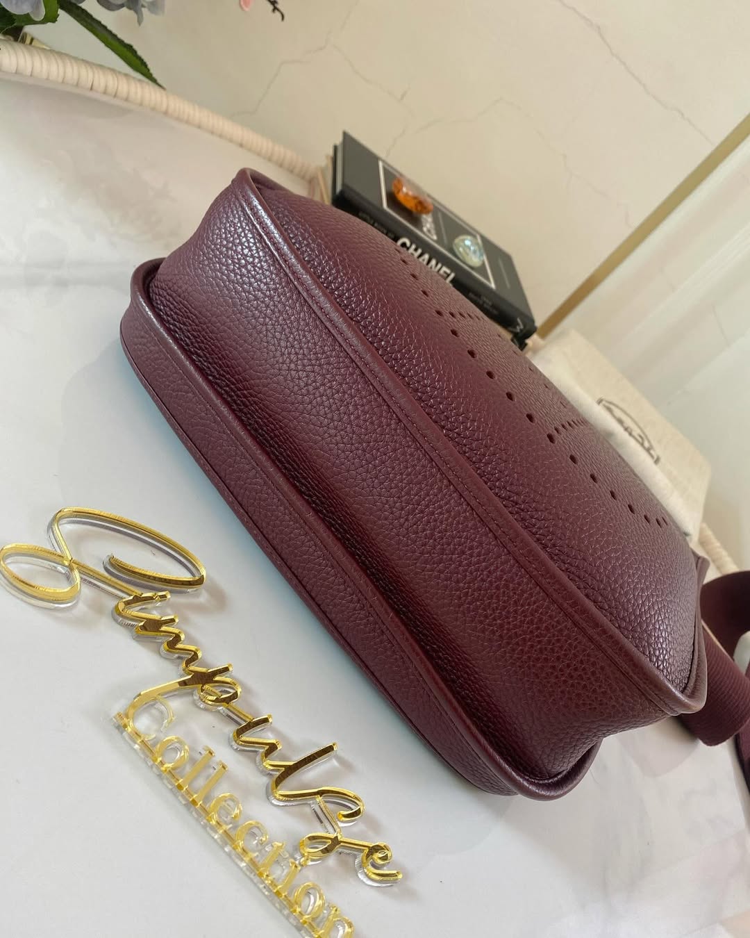 H Evelyne PM3 Burgundy