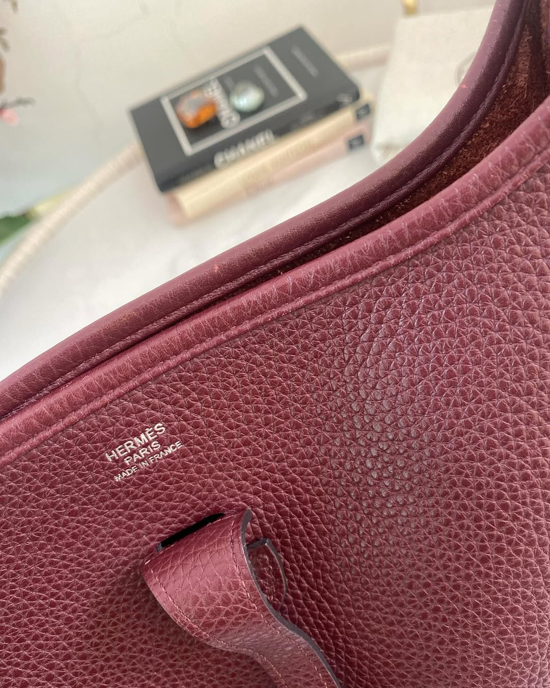 H Evelyne PM3 Burgundy