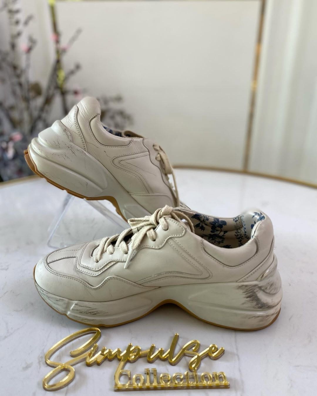 GUCCI Rhyton Glitters Sneakers