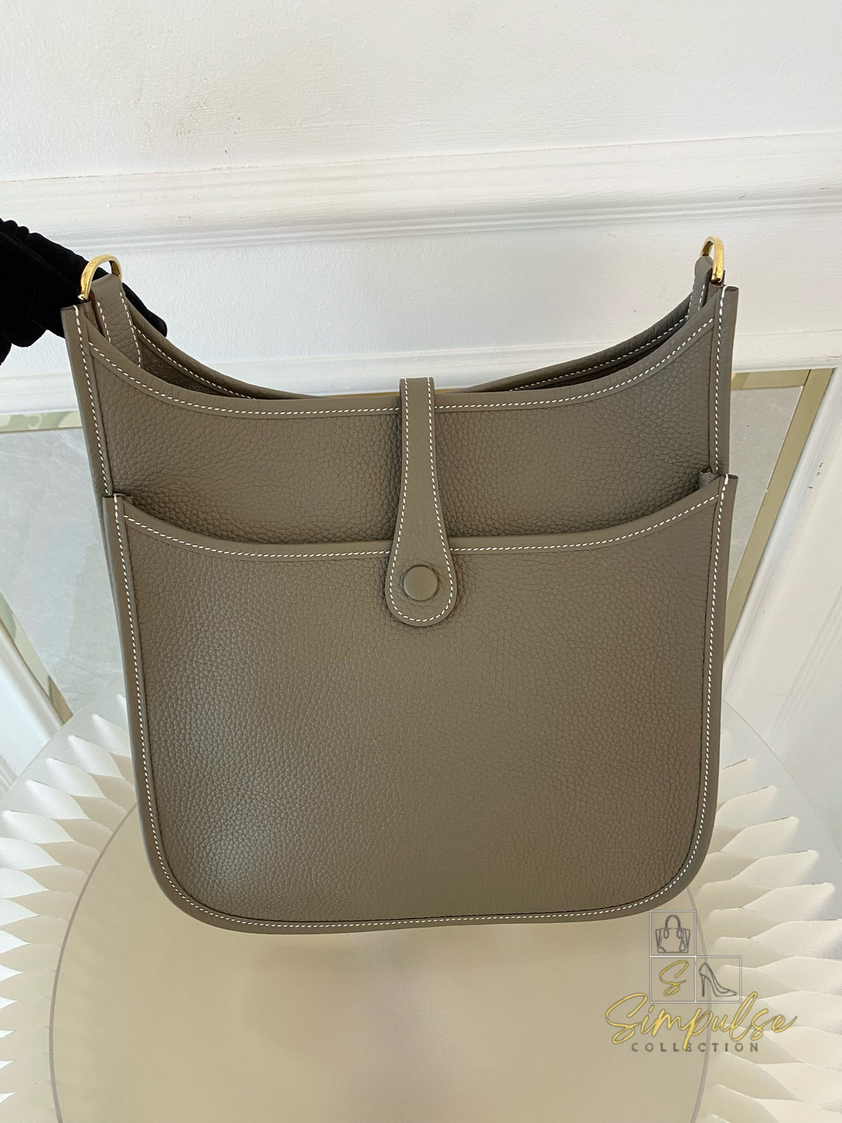 HERMES EVELYNE PM3 CLEMENCE ETOUPE