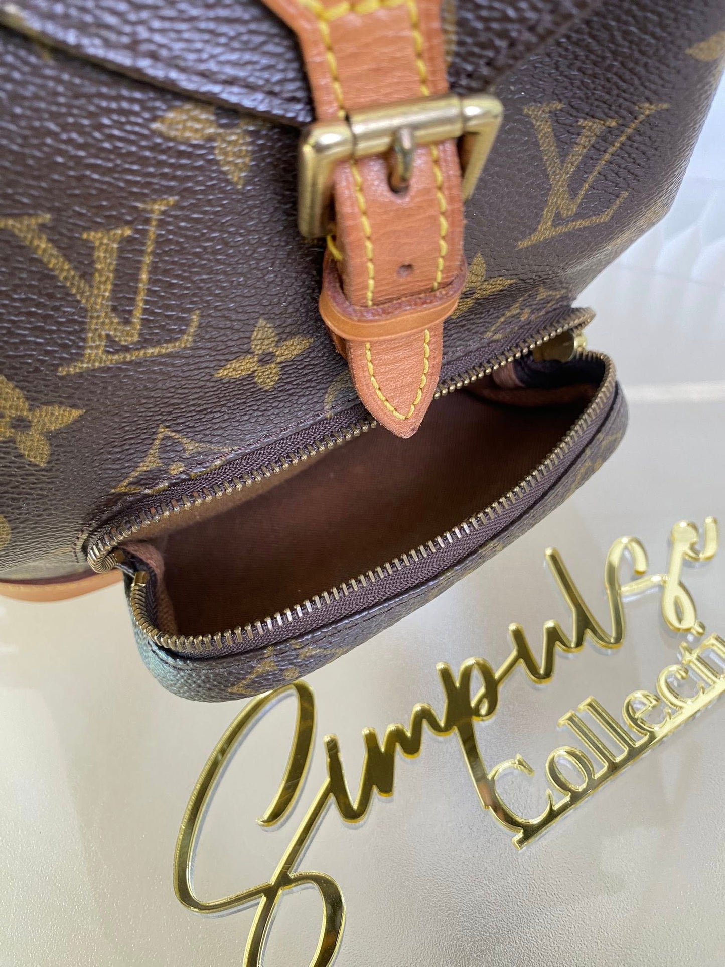 Louis Vuitton Montsouris Mono Backpack Vintage Pm Size