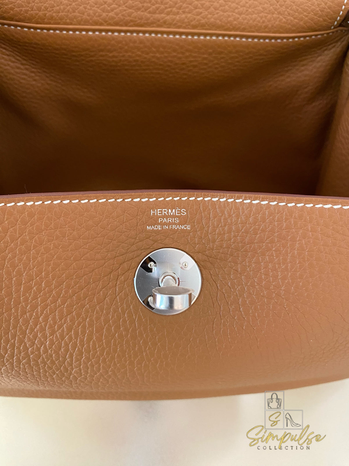 HERMES LINDY 26 CLEMENCE GOLD