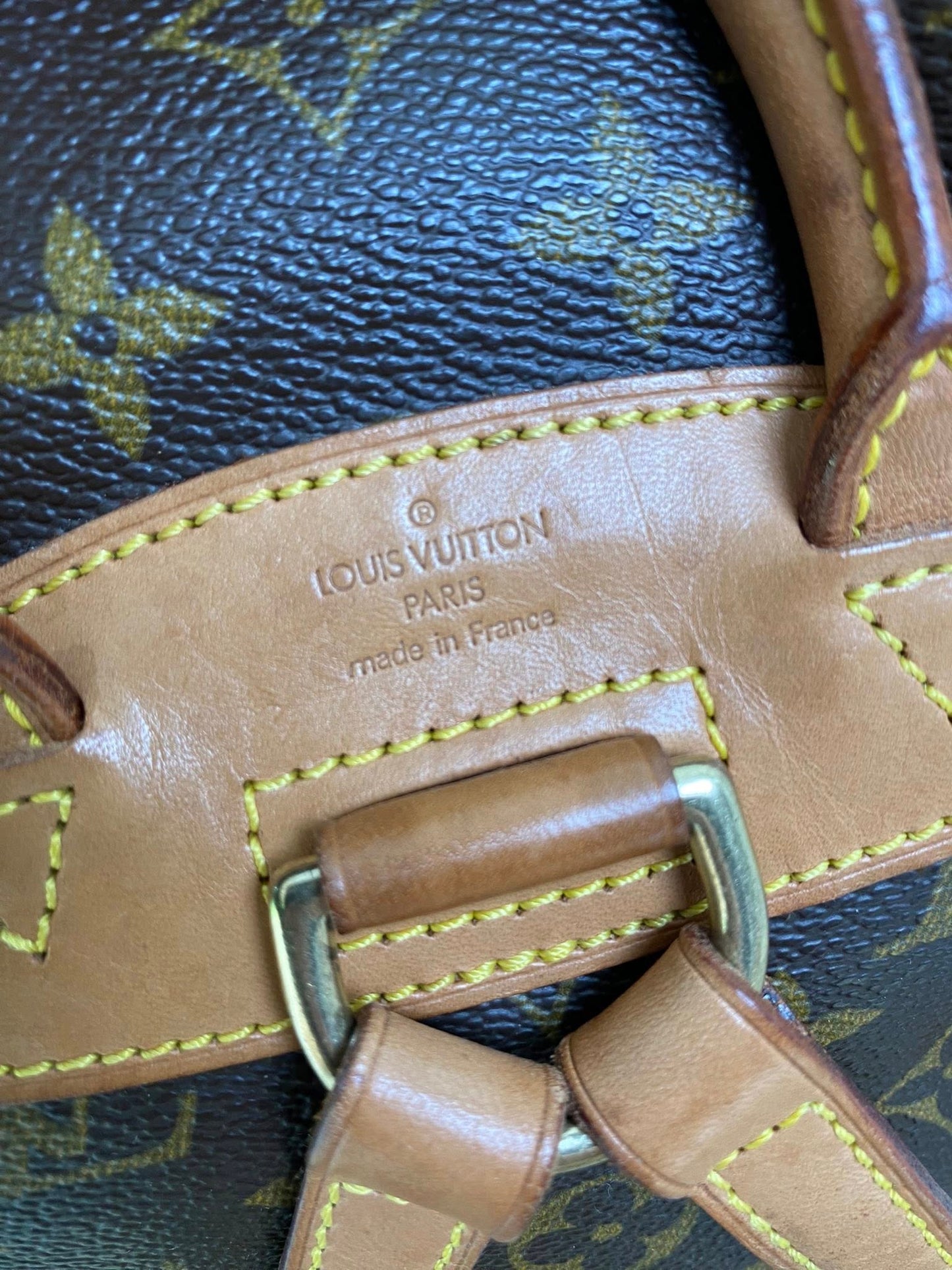 Louis Vuitton Montsouris Mono Backpack Vintage Pm Size