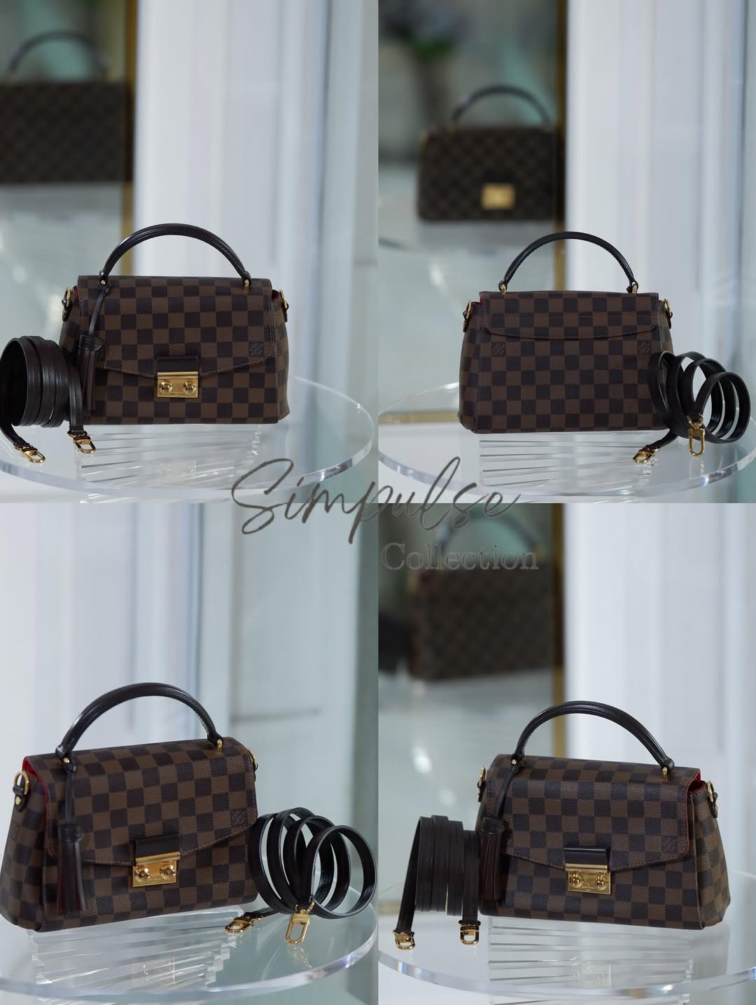 Louis Vuitton Crosette Damier Ebene
