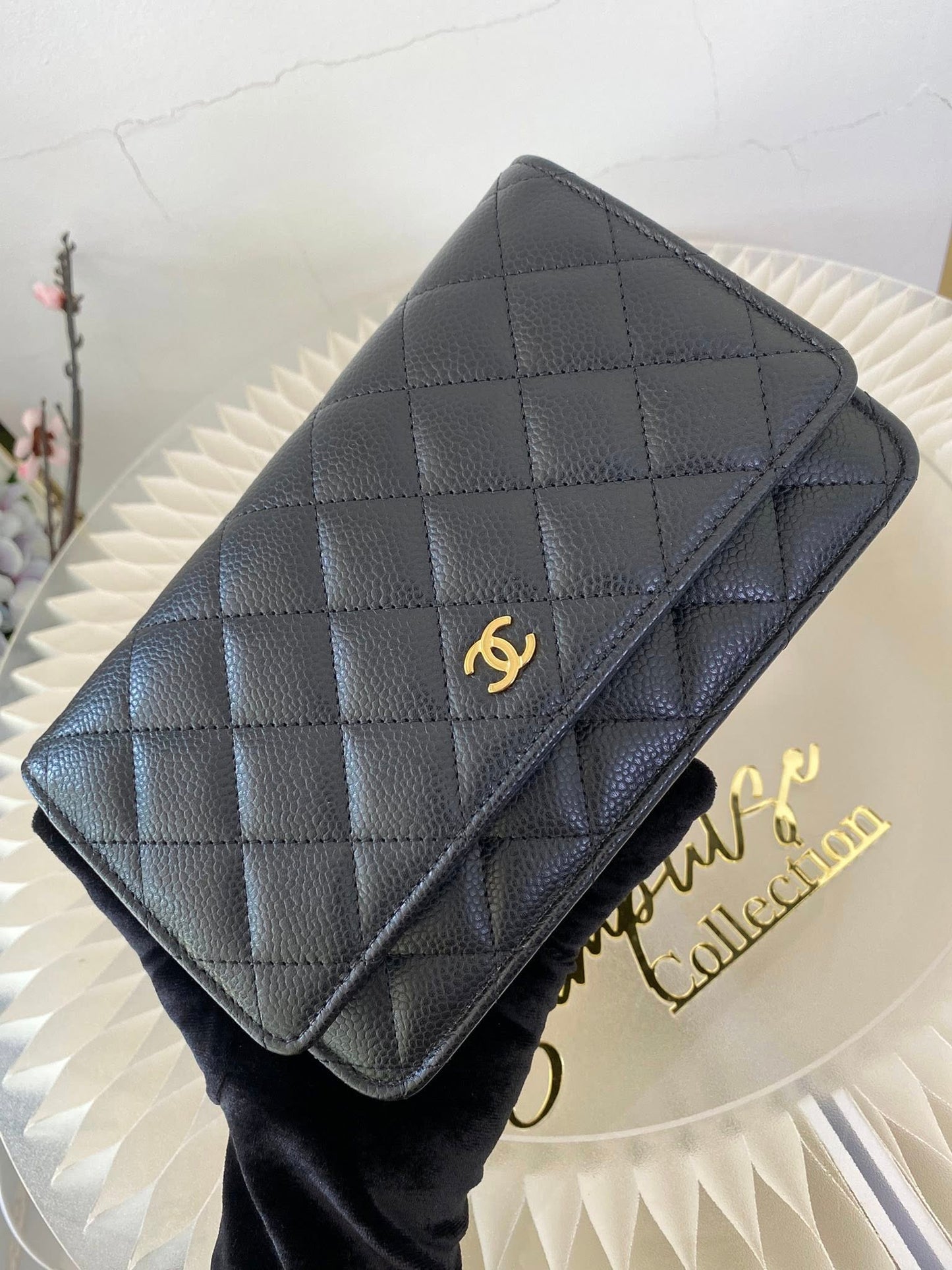 Chanel Classic WOC Caviar GHW