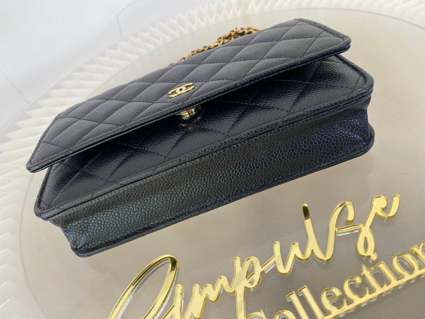 Chanel Classic WOC Caviar GHW