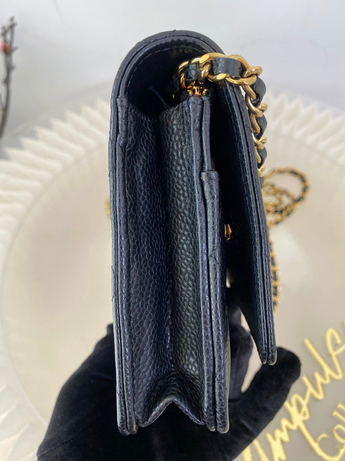 Chanel Classic WOC Caviar GHW