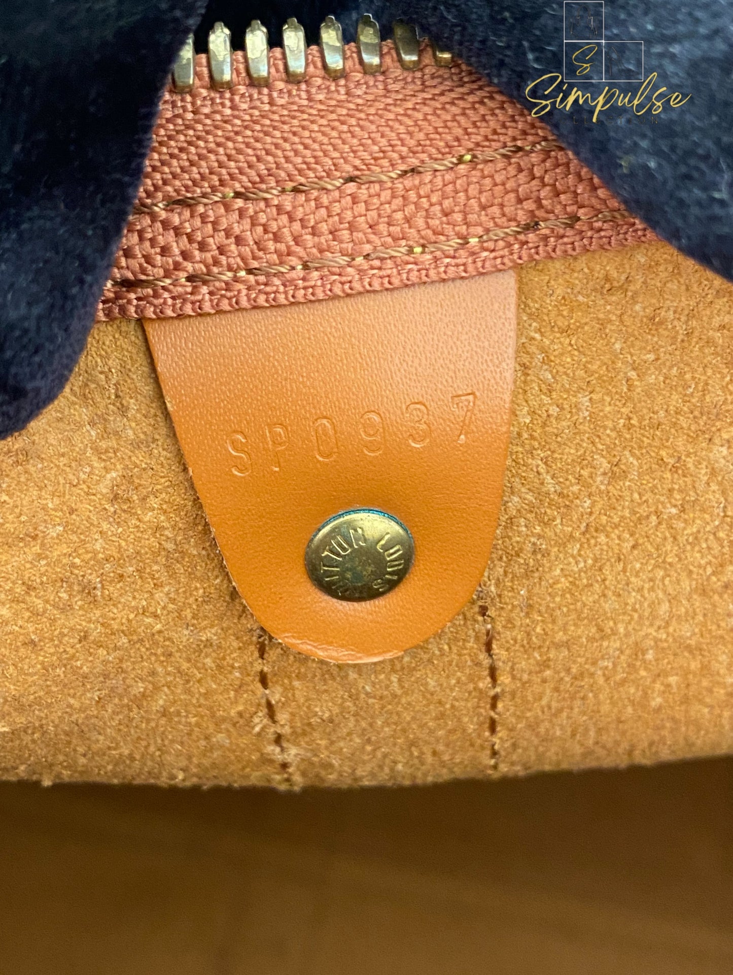 Louis Vuitton Keepall Epi Leather Cipango Gold