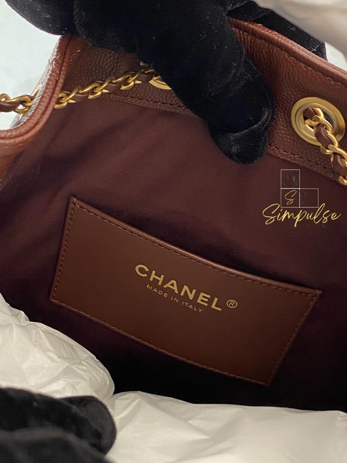 Chanel C25 Burgundy Small