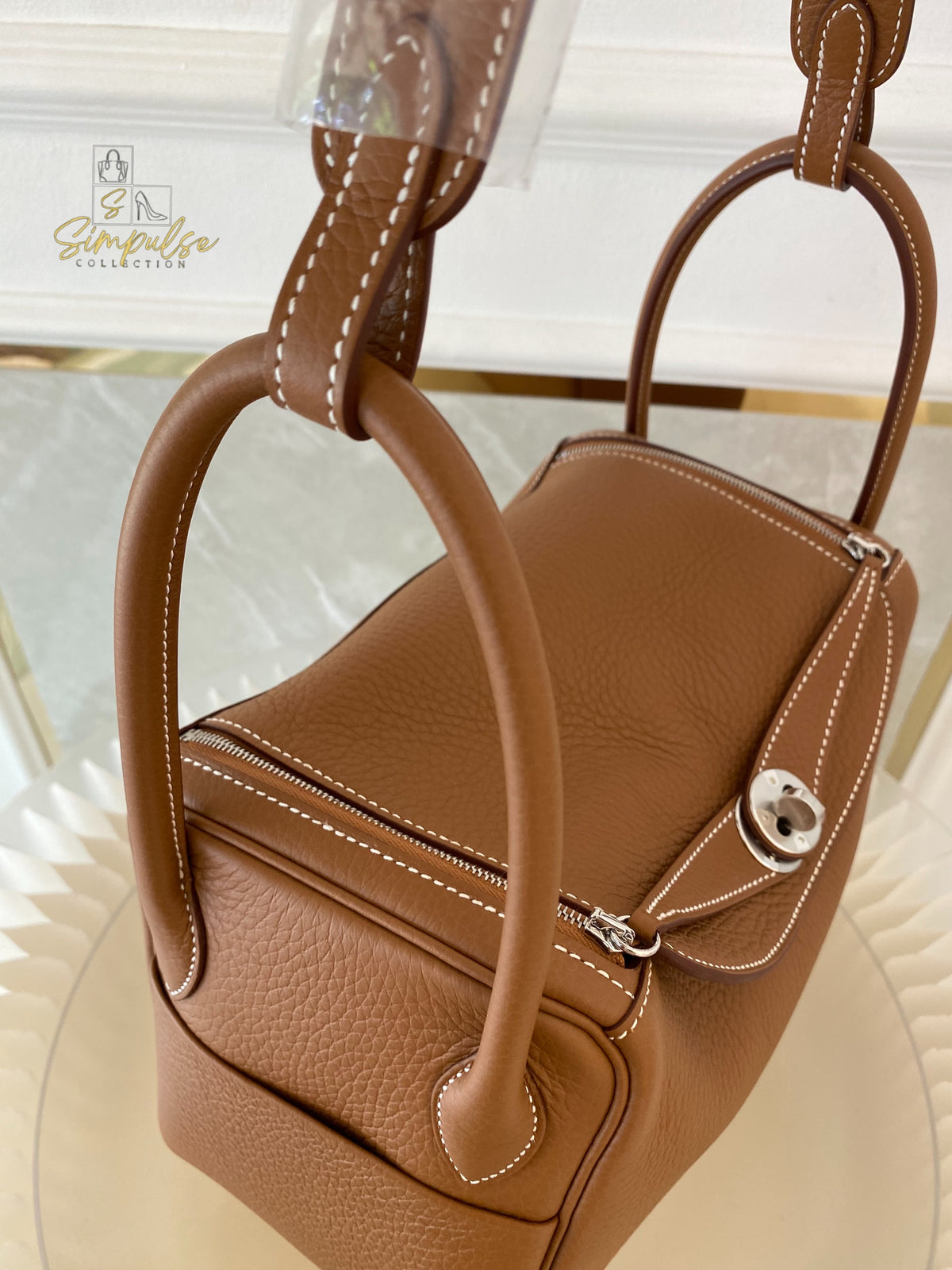 HERMES LINDY 26 CLEMENCE GOLD