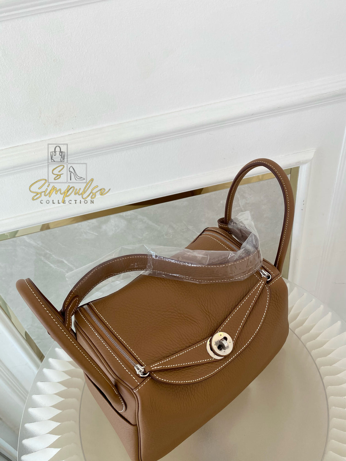 HERMES LINDY 26 CLEMENCE GOLD