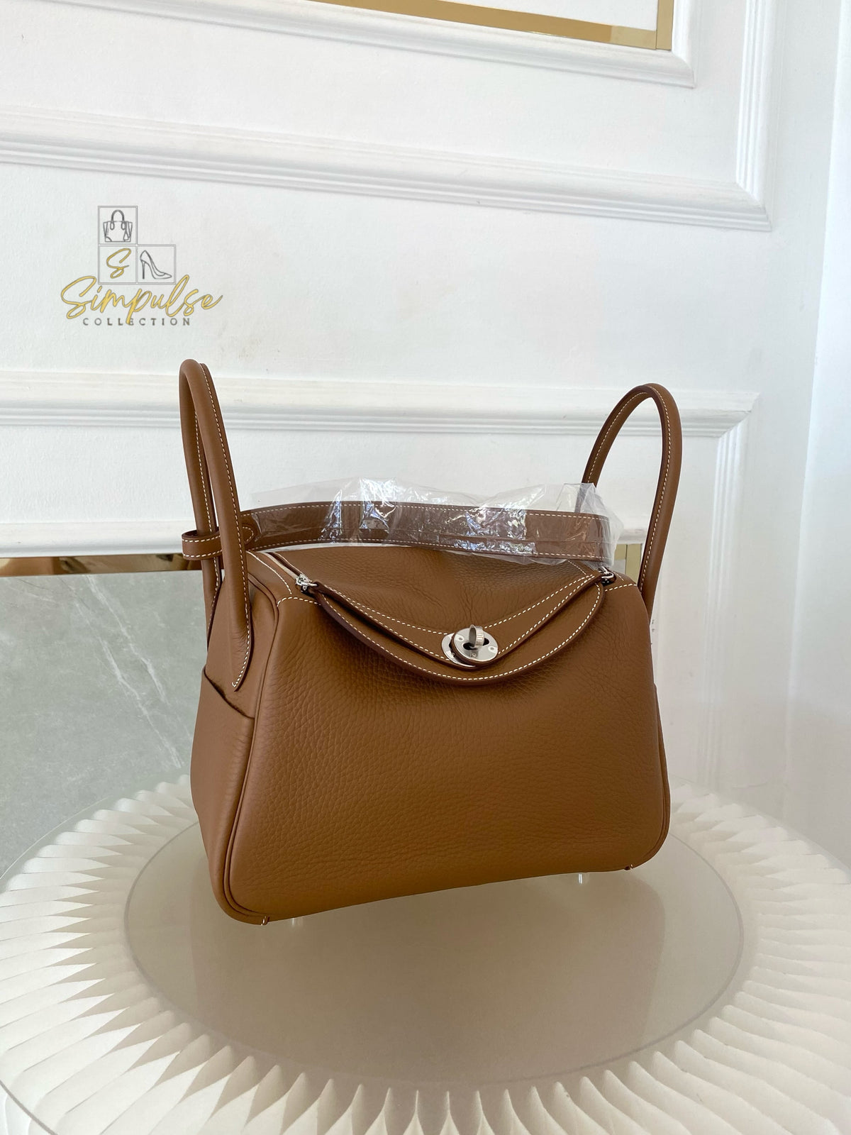 HERMES LINDY 26 CLEMENCE GOLD
