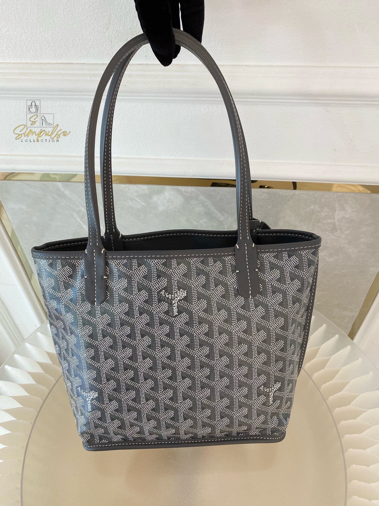GOYARD MINI ANJOU GRAY