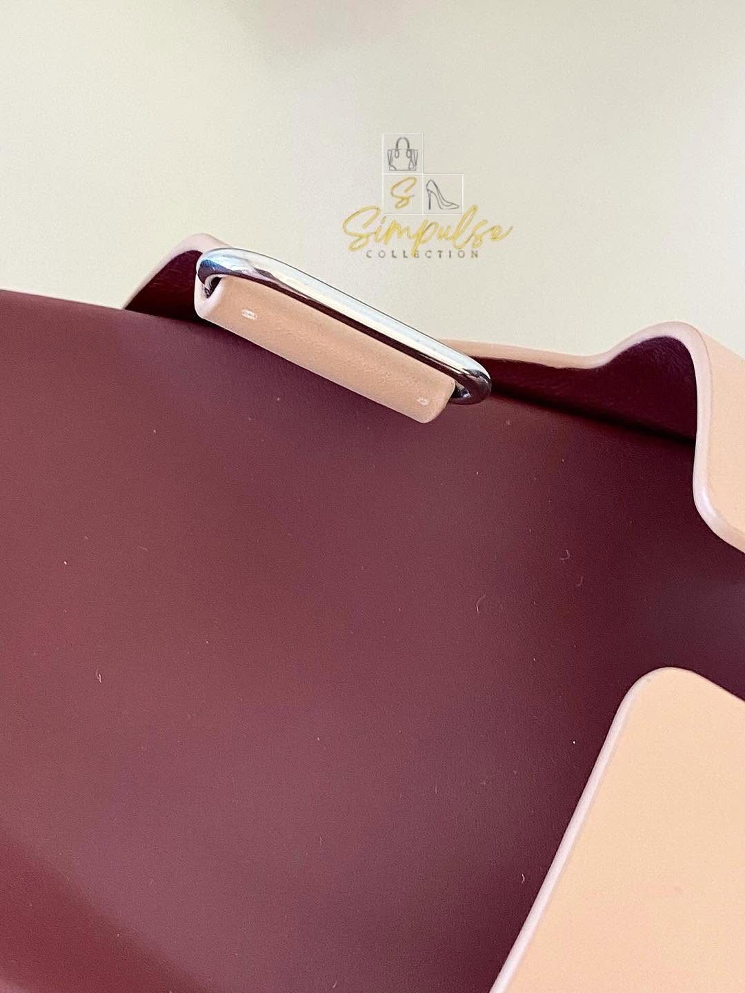 Hermes Chypre Beige Perlino/Rouge H Calfskin Sandal