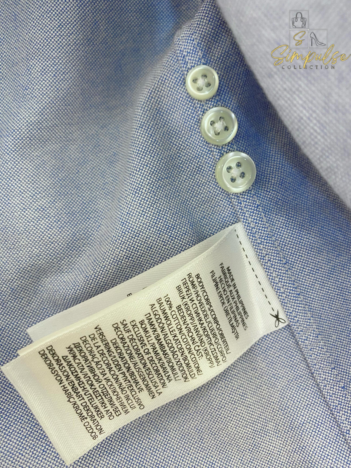 RL Long-sleeve Light Blue