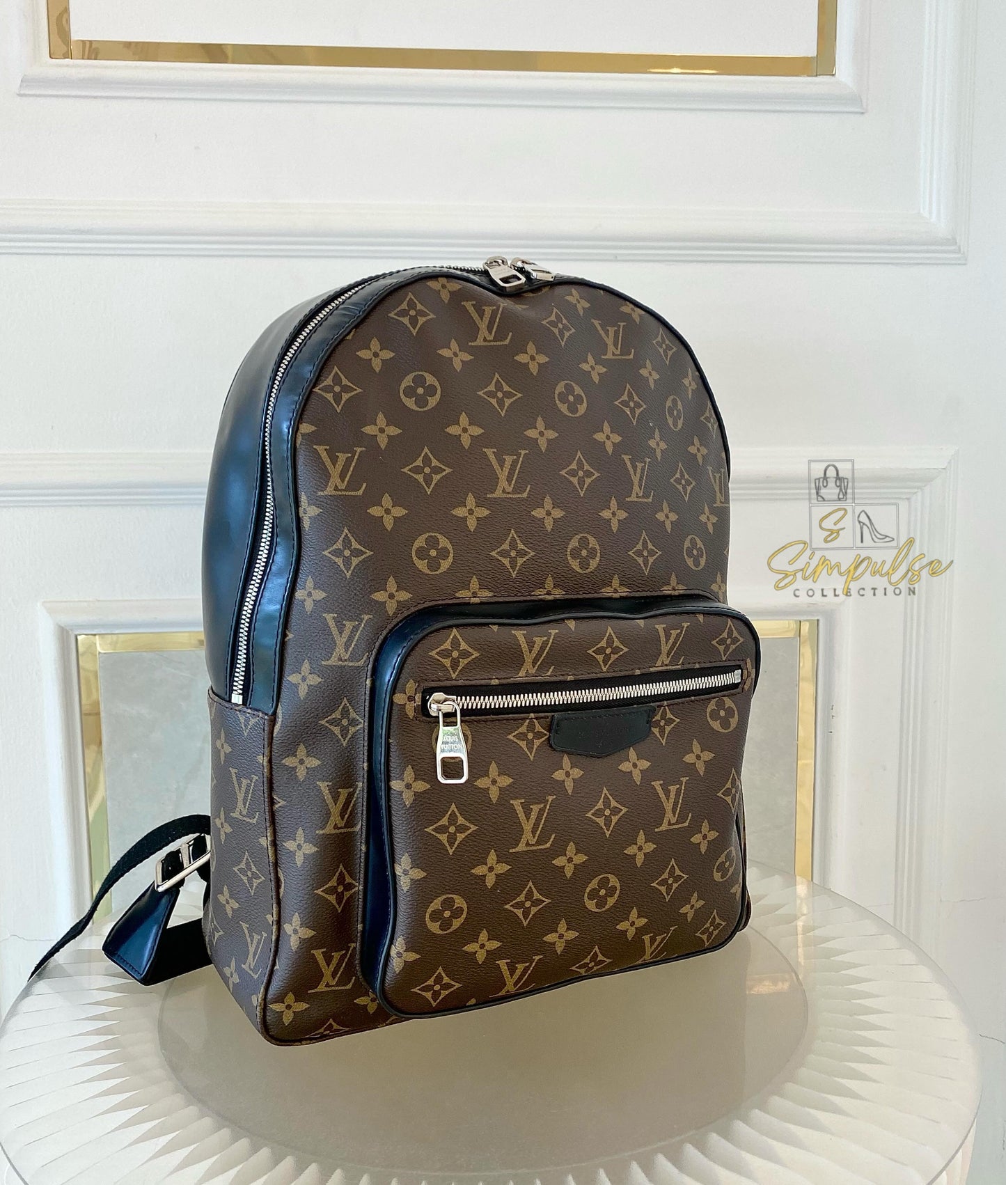 Louis Vuitton Josh Backpack Monogram Macassar