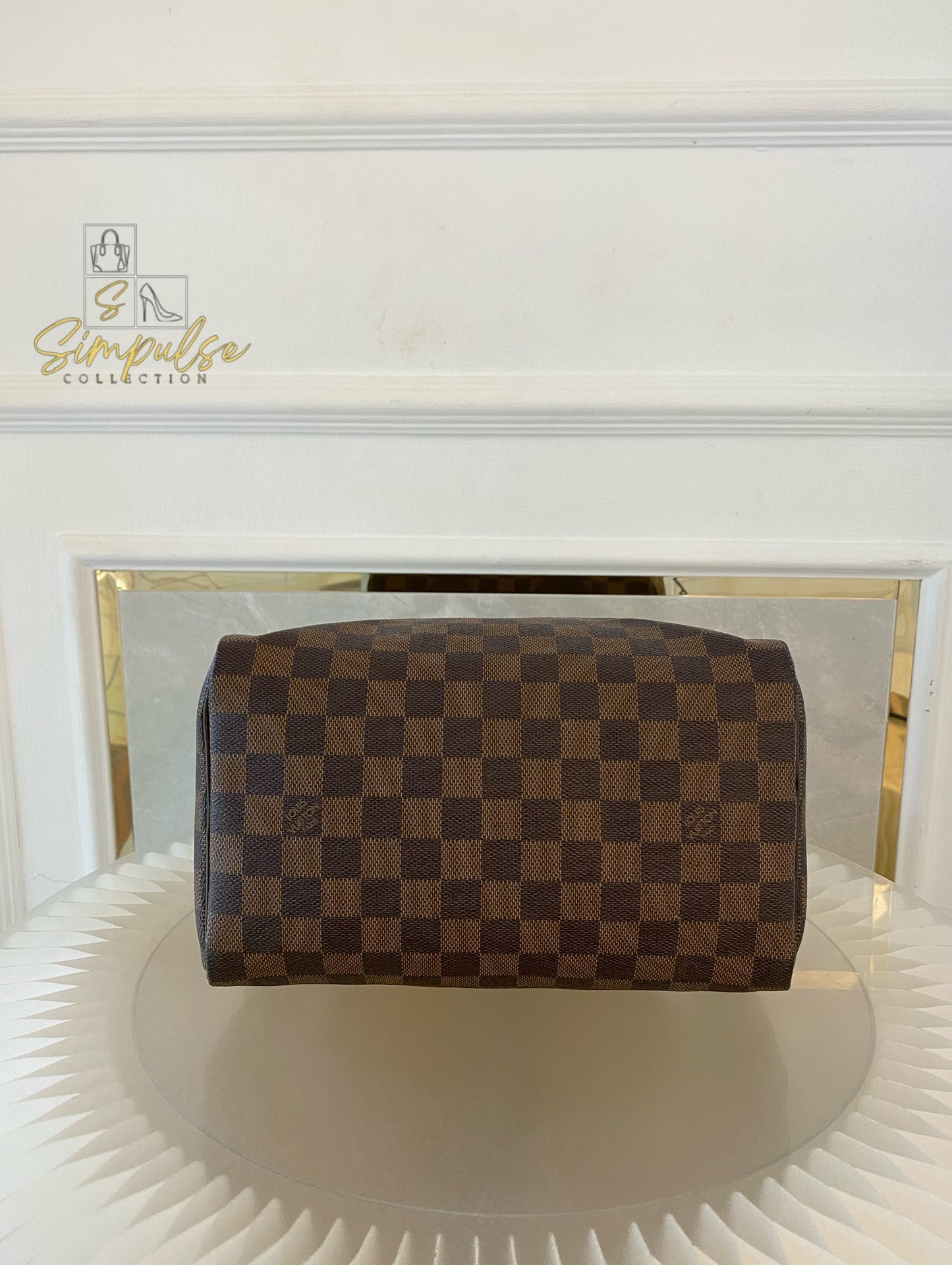 Louis Vuitton Speedy 25 in Damier Ebene