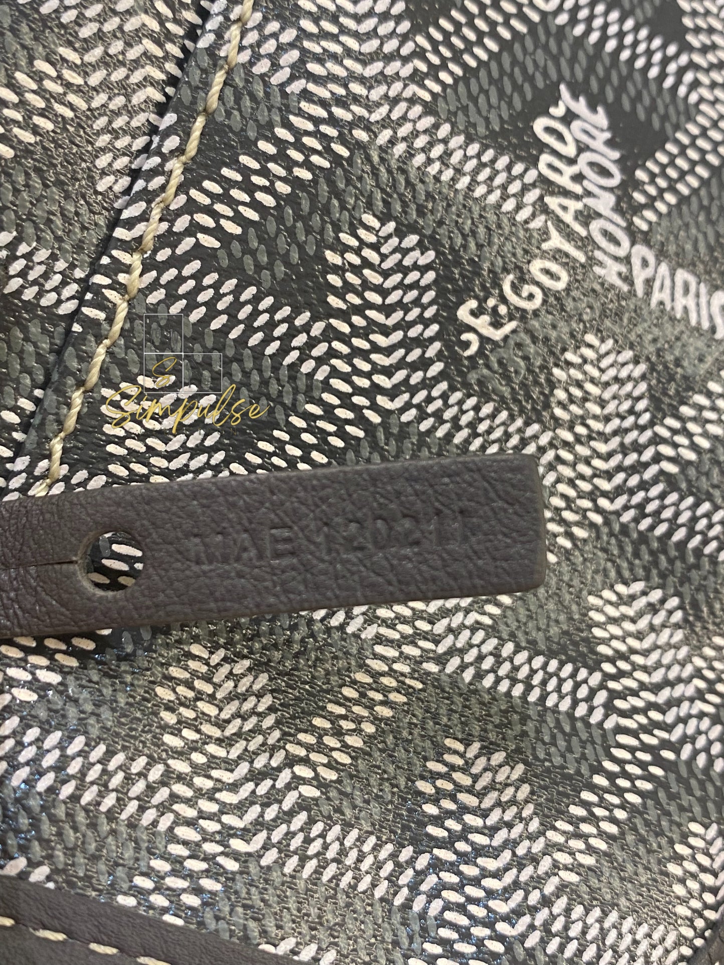 GOYARD MINI ANJOU GRAY