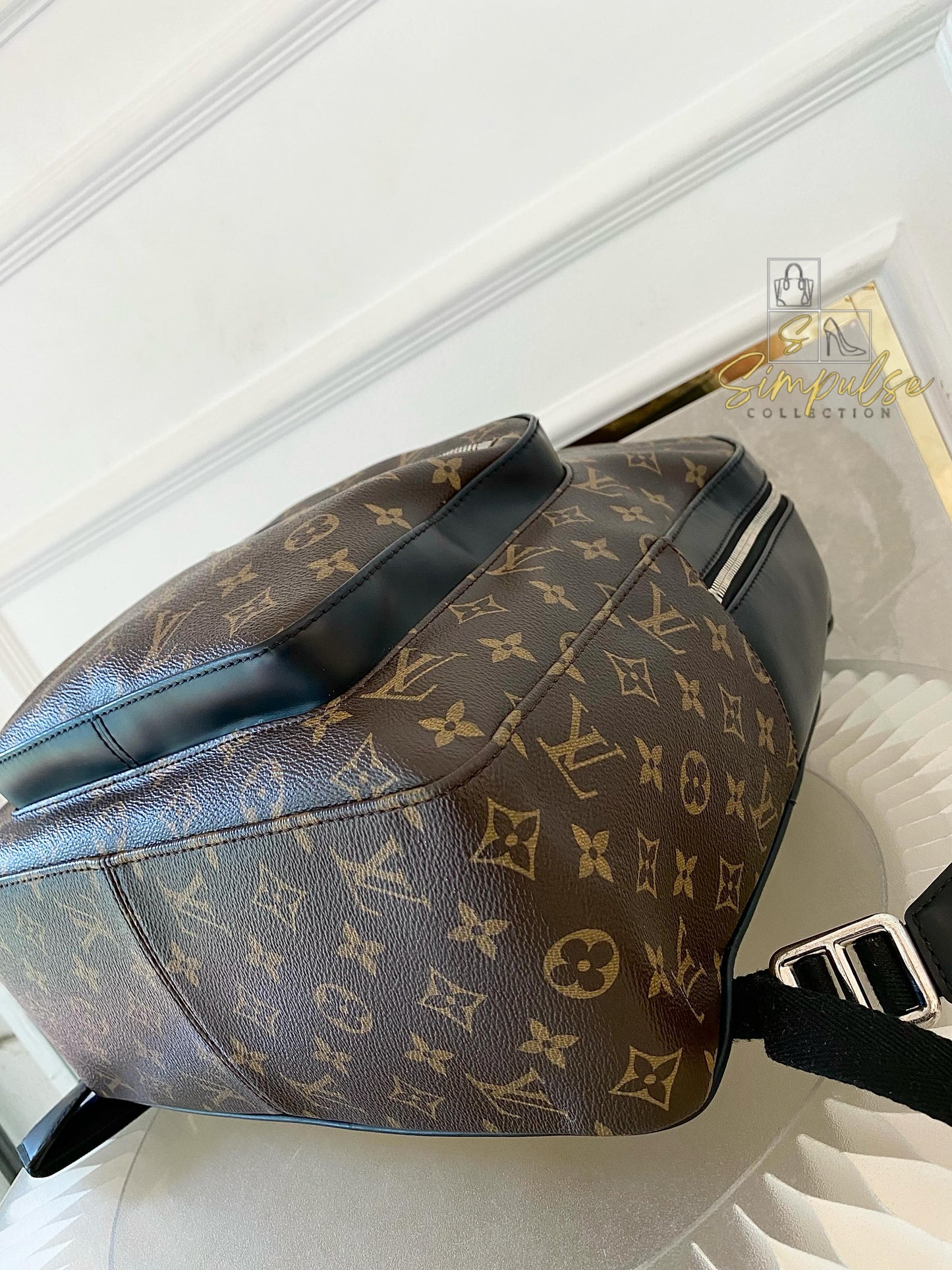 Louis Vuitton Josh Backpack Monogram Macassar