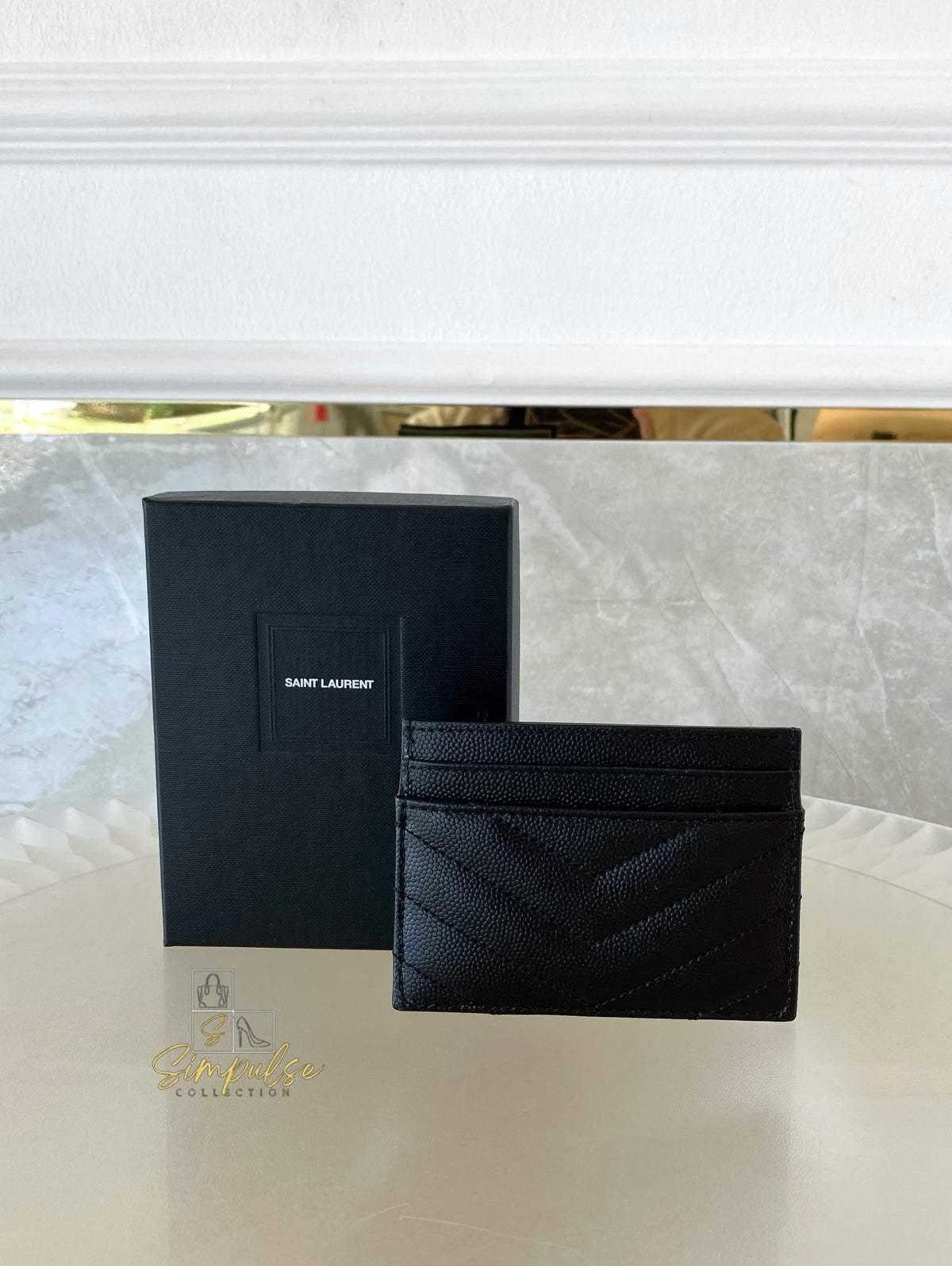 Yves Saint Laurent Cardholder Black