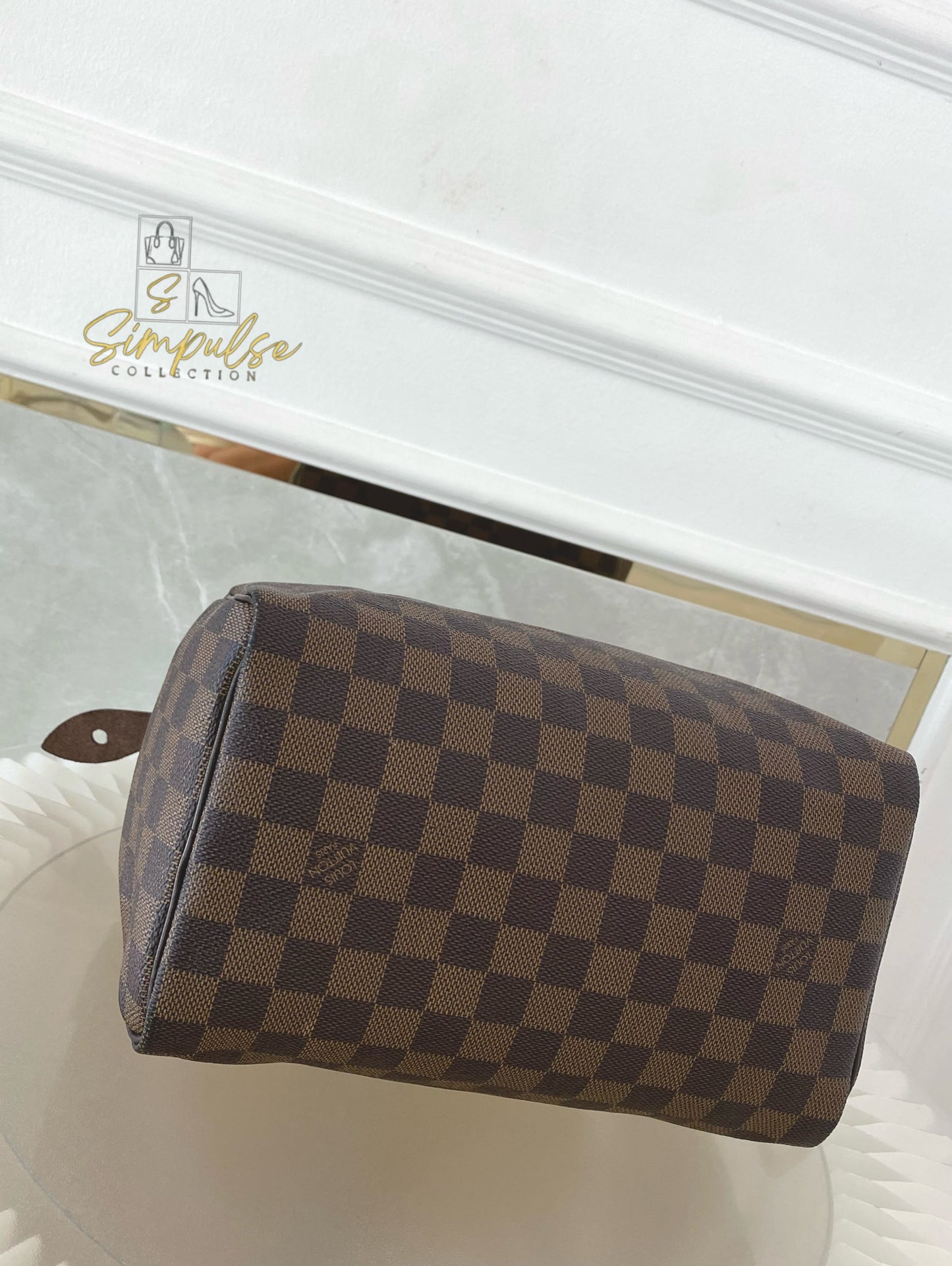 Louis Vuitton Speedy 25 in Damier Ebene