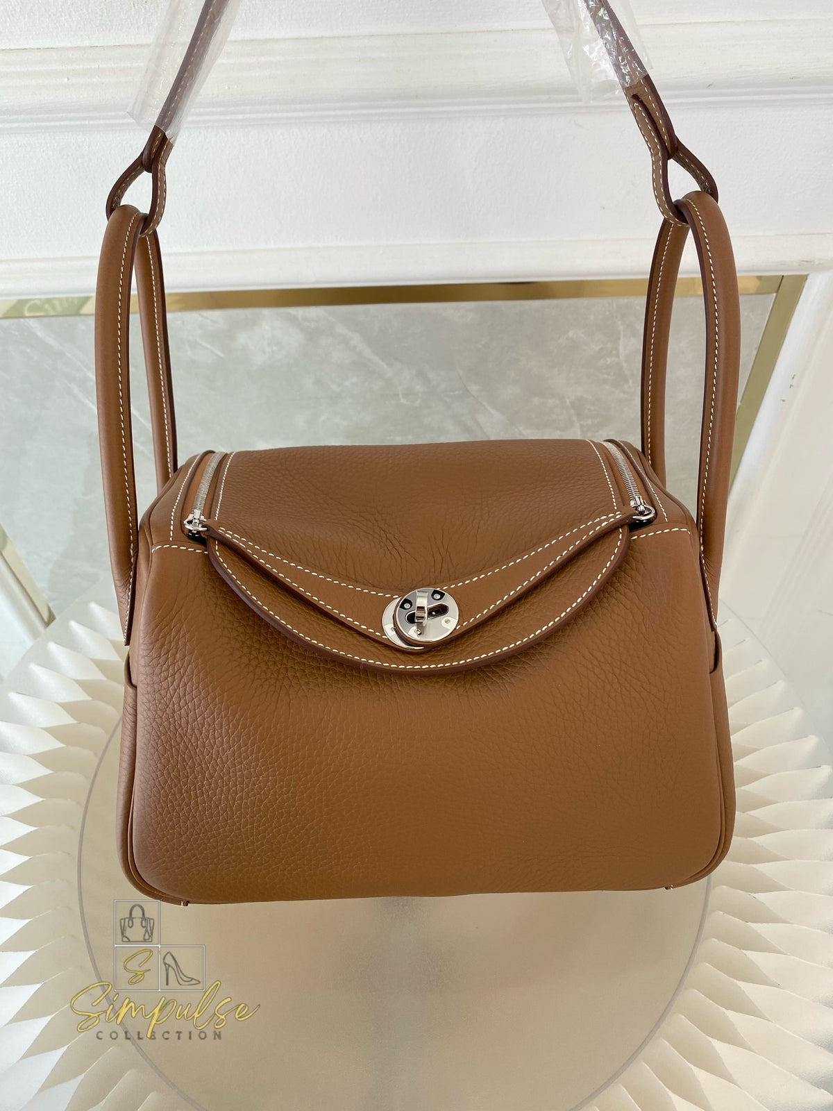 HERMES LINDY 26 CLEMENCE GOLD