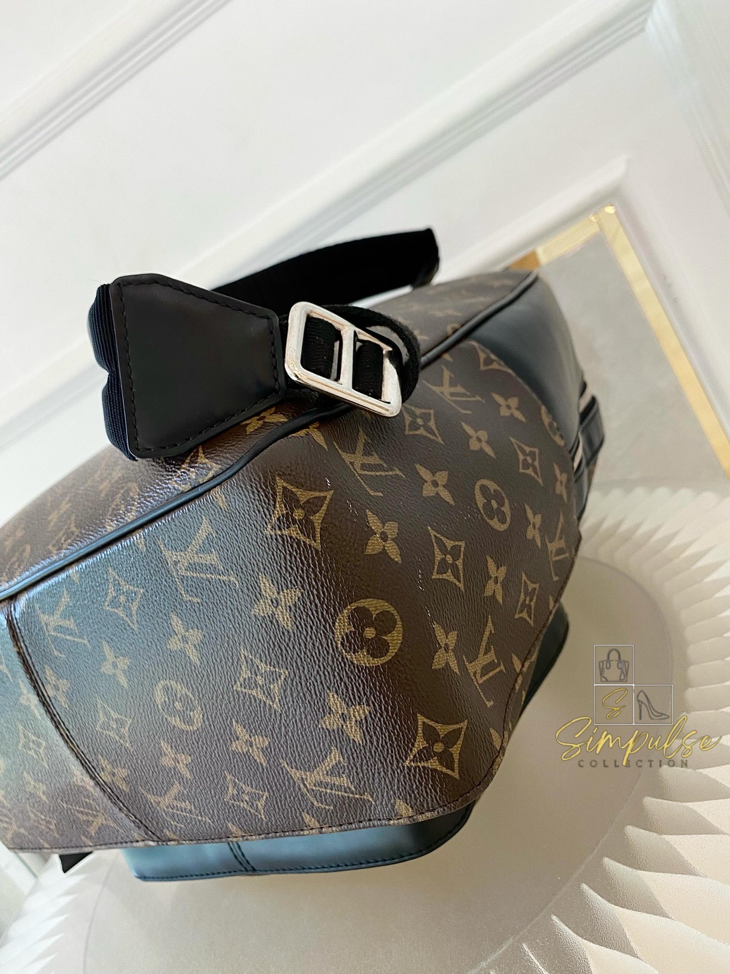 Louis Vuitton Josh Backpack Monogram Macassar