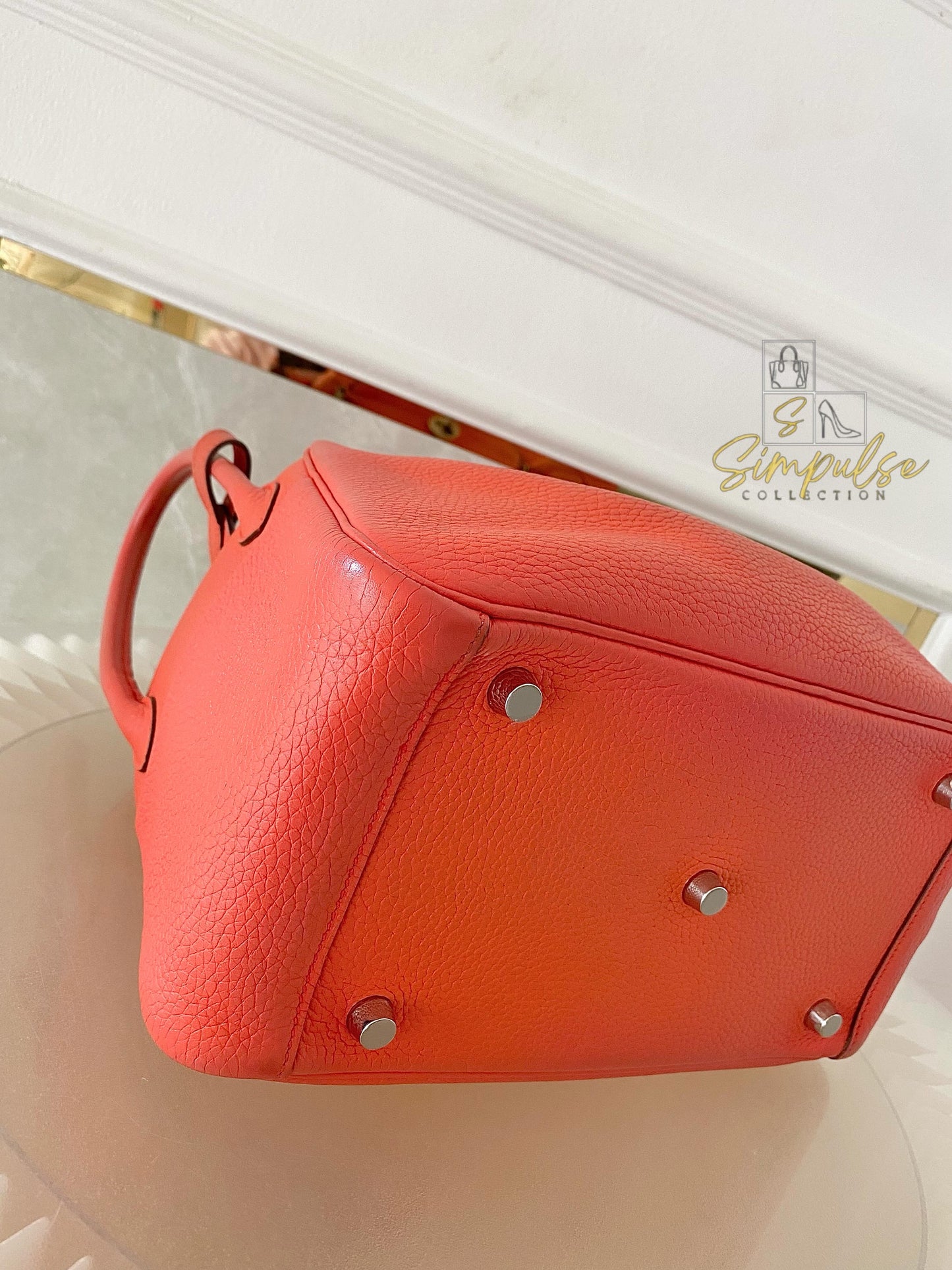 Hermes Lindy 26 in Rose Jaipur PHW