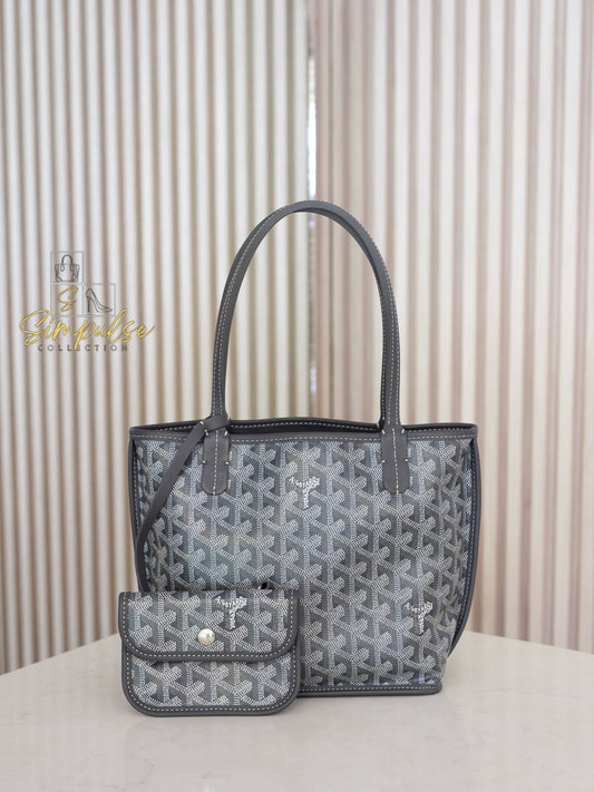 GOYARD MINI ANJOU GREY