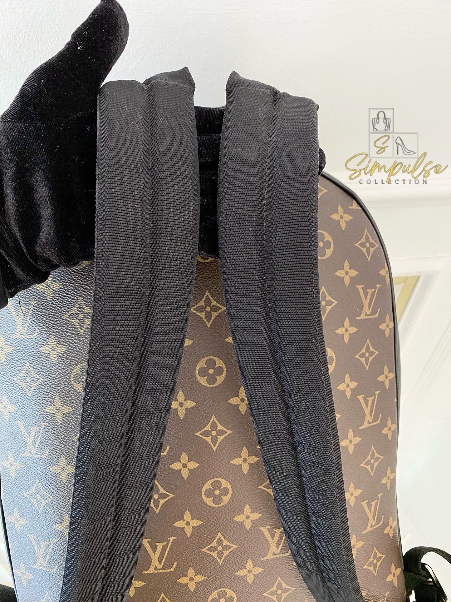 Louis Vuitton Josh Backpack Monogram Macassar