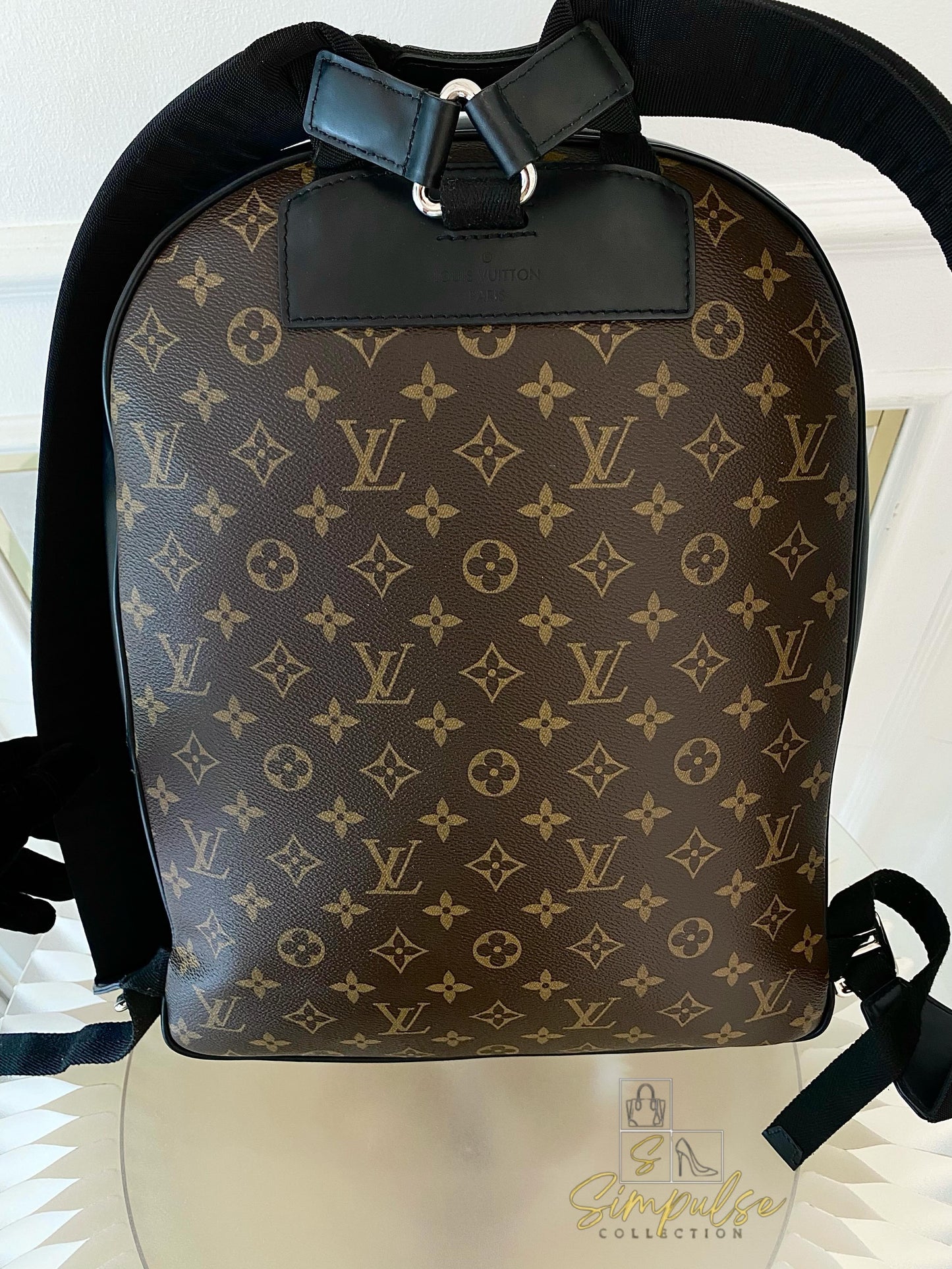 Louis Vuitton Josh Backpack Monogram Macassar