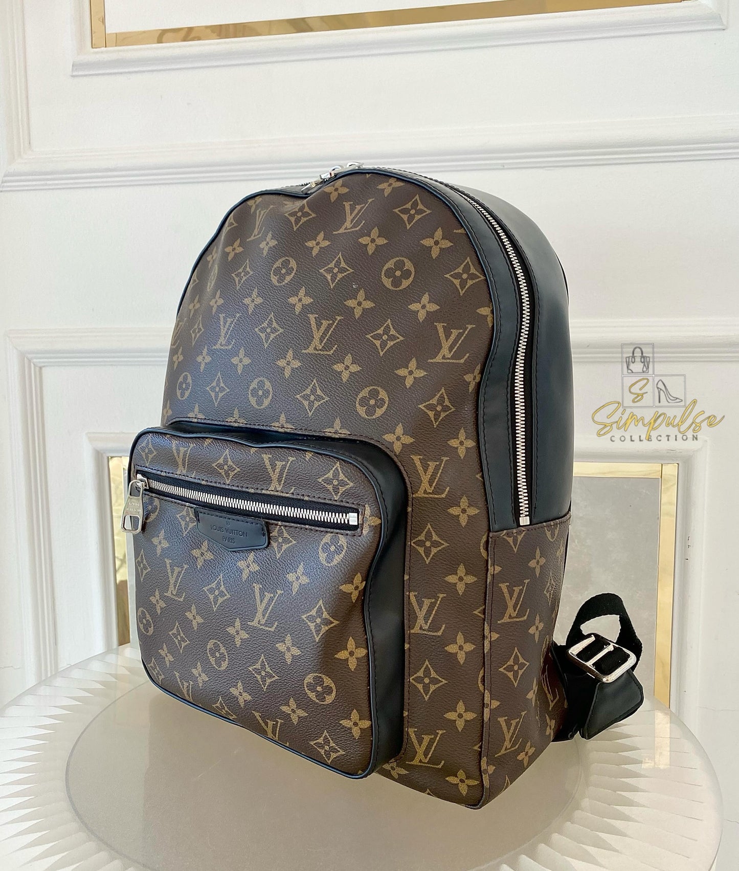 Louis Vuitton Josh Backpack Monogram Macassar