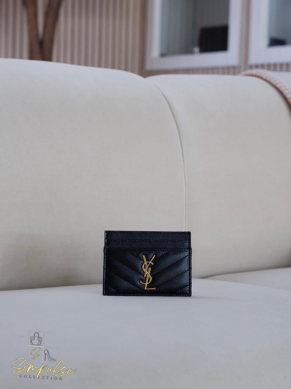 Yves Saint Laurent Cardholder Black