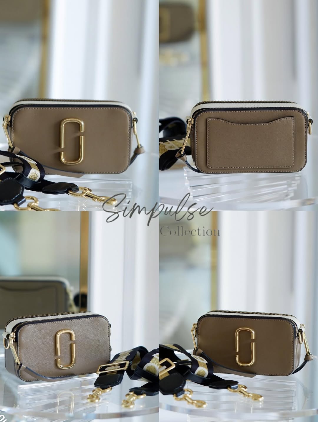 Marc Jacobs French Grey Snapshot
