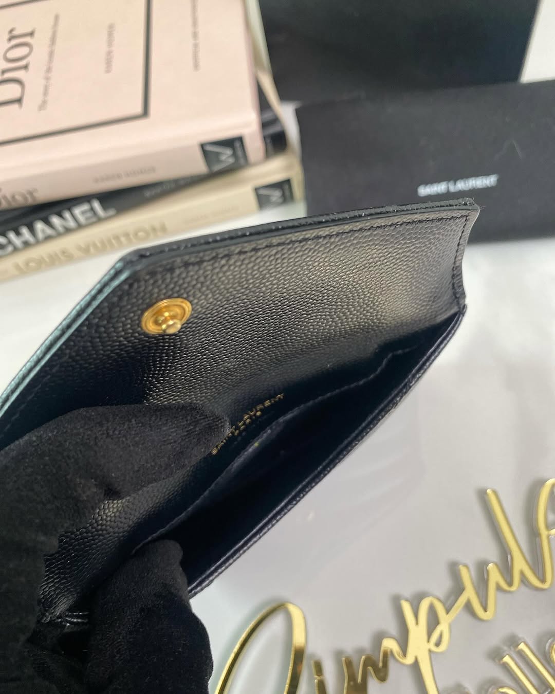 Y S L Cardholder Wallet