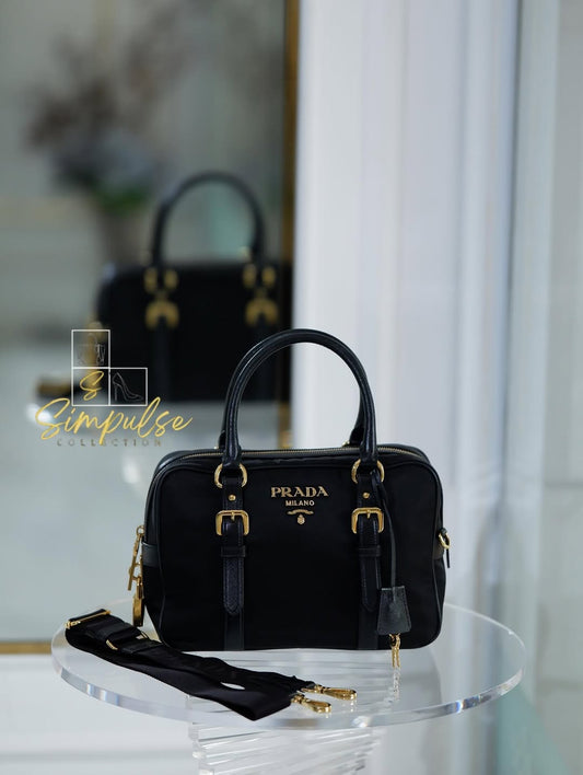 Prada Bauletto Nylon Bag