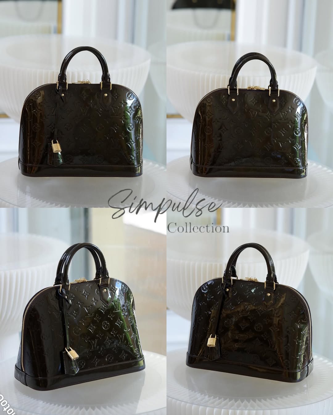 Louis Vuitton Alma Vernis Ombre Pm Size