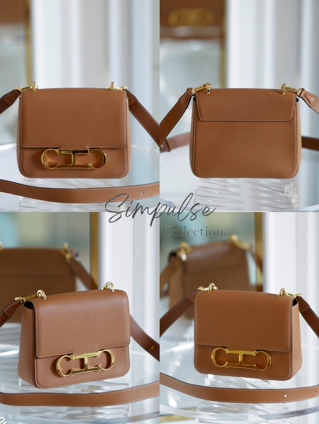 Carolina Herrera Initials Insignia Medium Bag