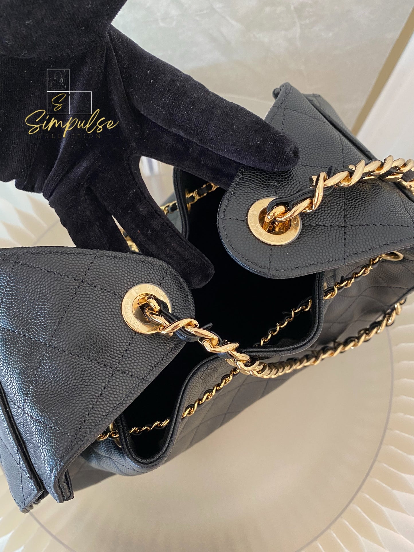 CHANEL C25 SMALL CAVIAR
