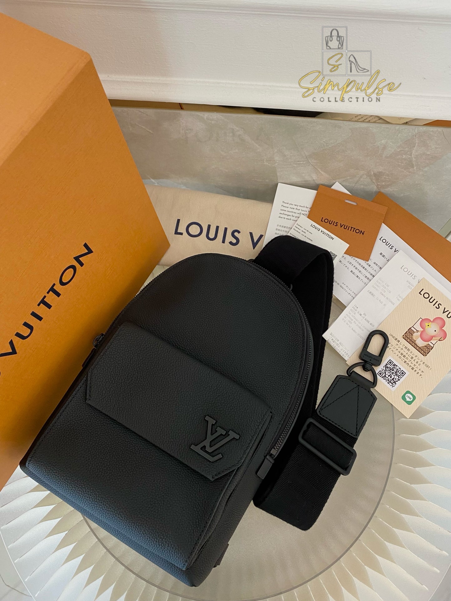Louis Vuitton Aegram Pilot Sling Bag