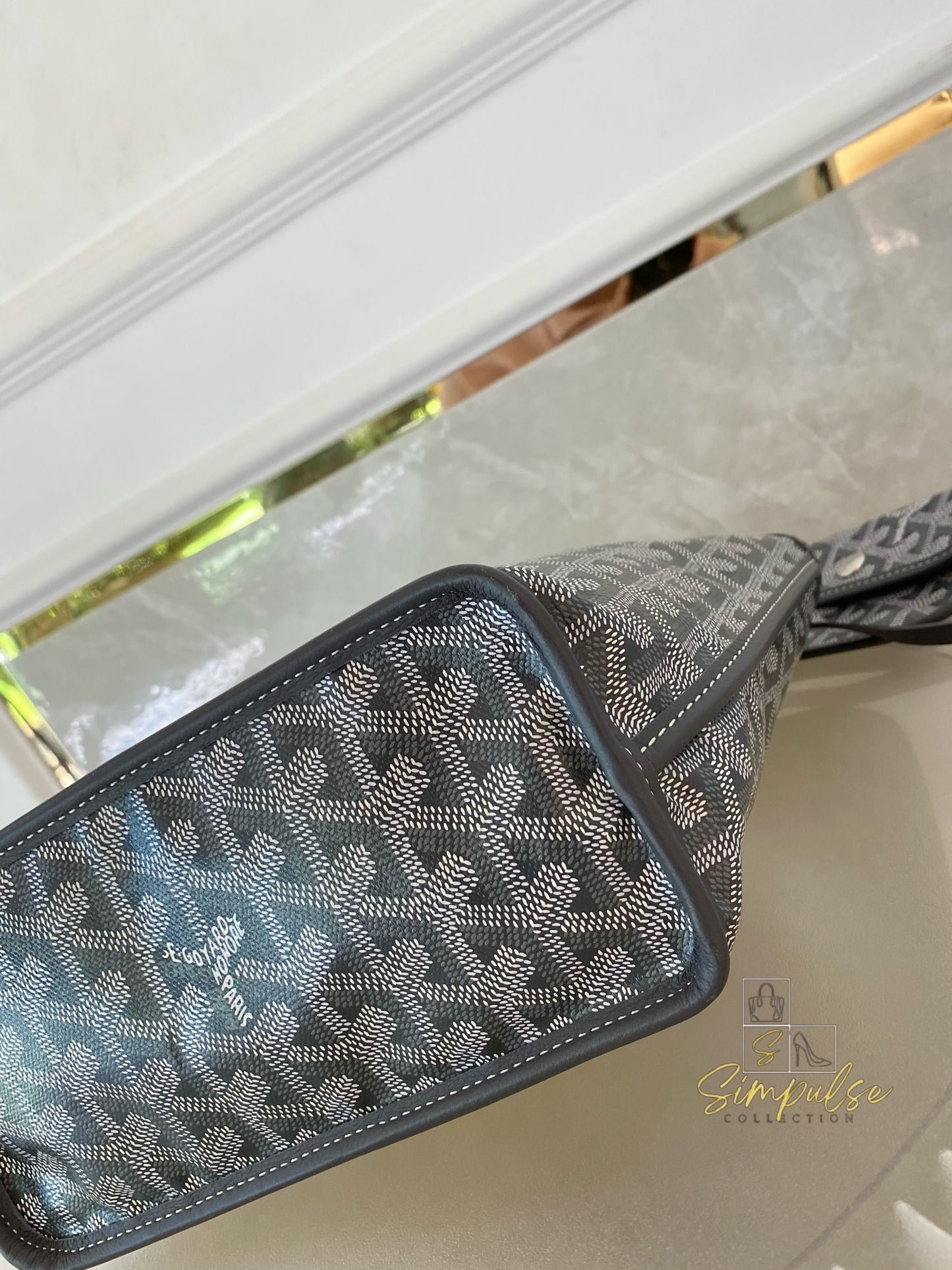 GOYARD MINI ANJOU GRAY