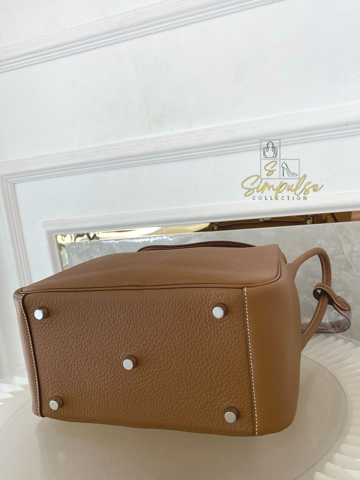 HERMES LINDY 26 CLEMENCE GOLD