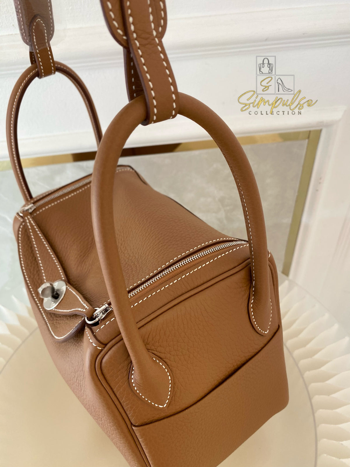 HERMES LINDY 26 CLEMENCE GOLD