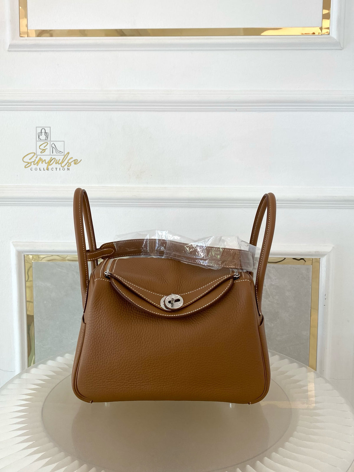 HERMES LINDY 26 CLEMENCE GOLD