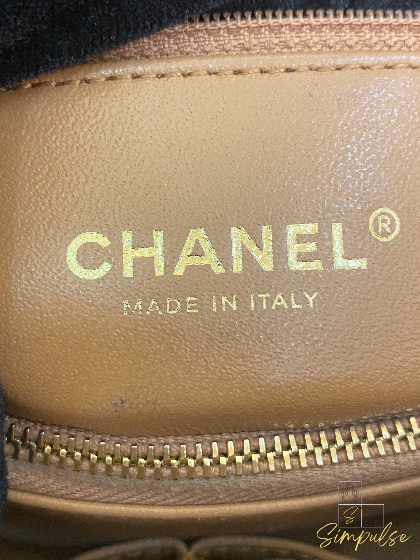 Chanel Coco Lizard Medium Top Handle