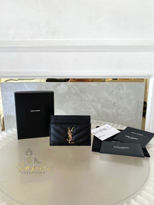 Yves Saint Laurent Cardholder Black