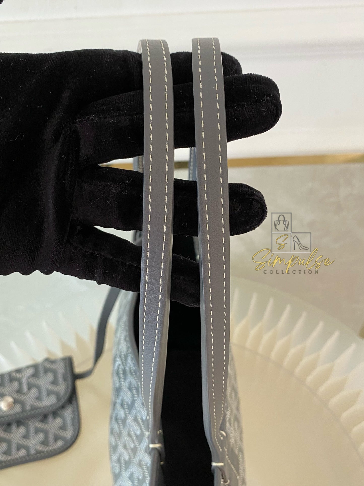 GOYARD MINI ANJOU GRAY