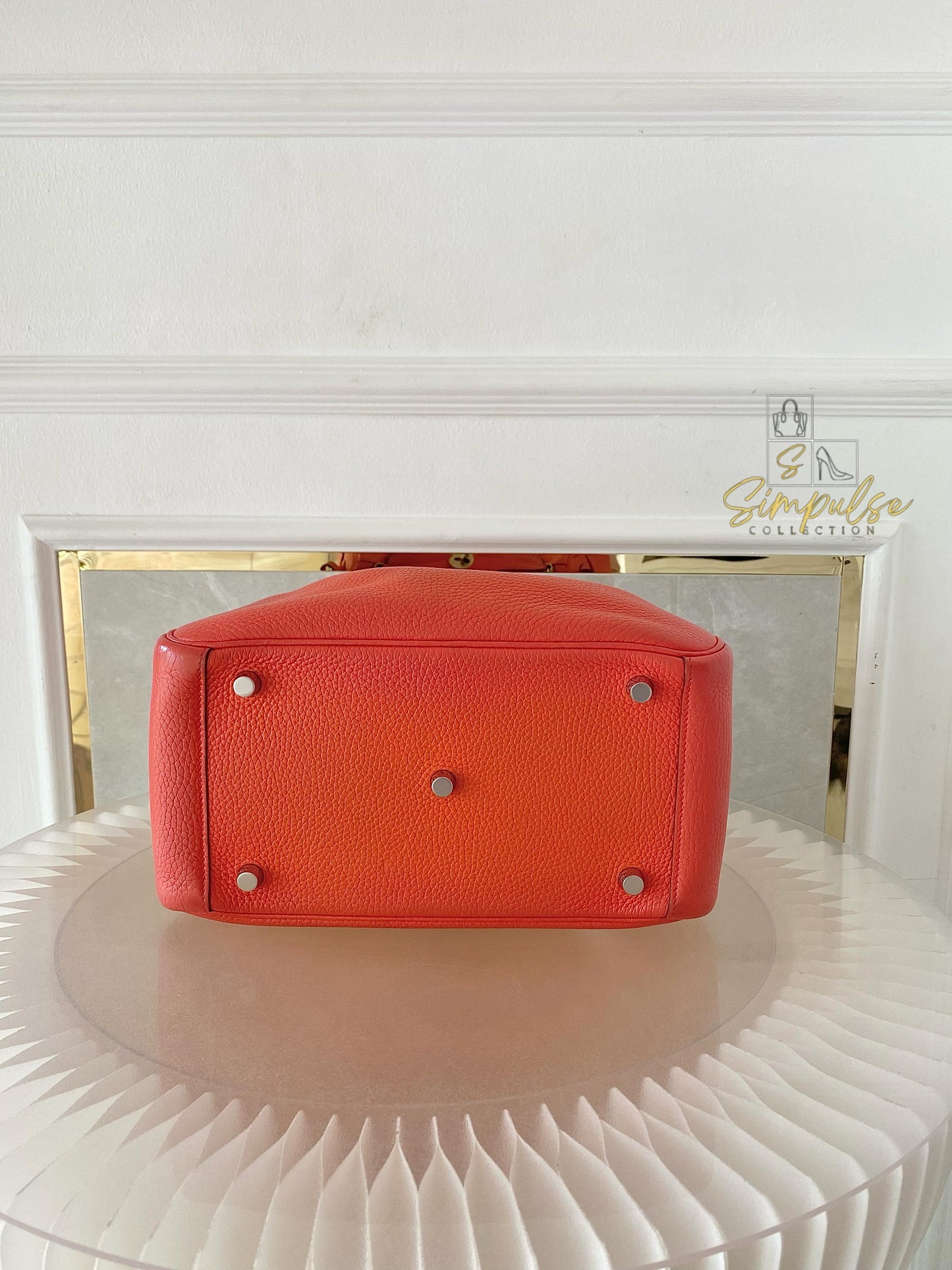 Hermes Lindy 26 in Rose Jaipur PHW